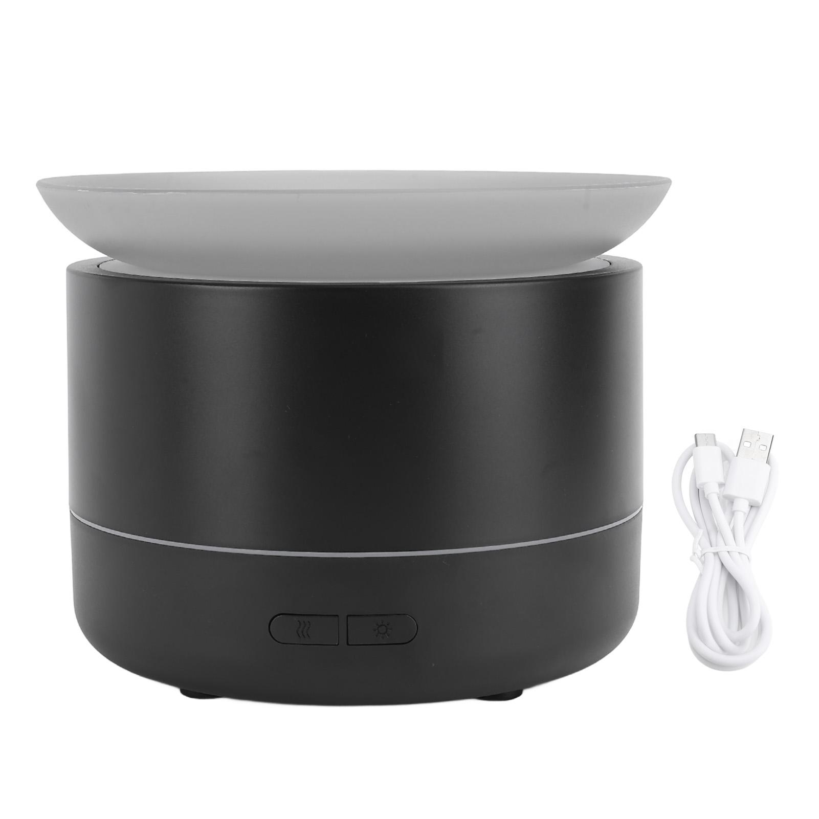 

Эфирный масляный диффузор для дома 200 мл ароматерапевтический диффузор увлажнитель с 7 цветами ночной подсветки чёрный