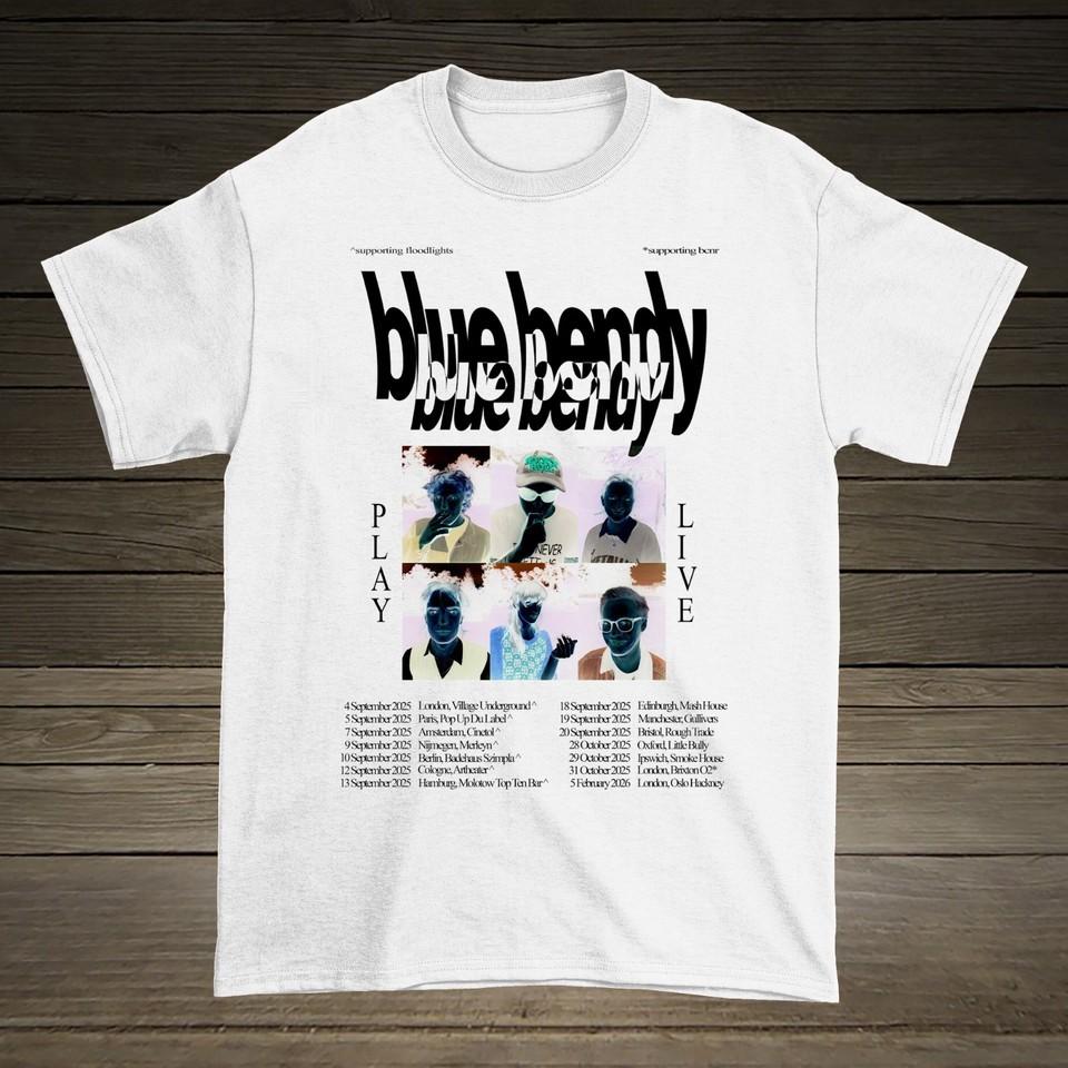 

Blue Bendy Play Live Gift For Fan Full Size S to 5XL Tshirt K924 Unisex T-Shirt XXXXL