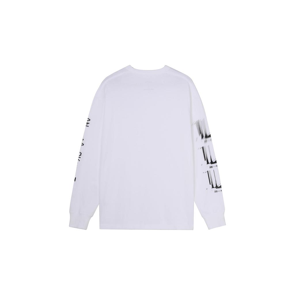 Anta Sweatshirt Unisex Snowflake White 172238717-1