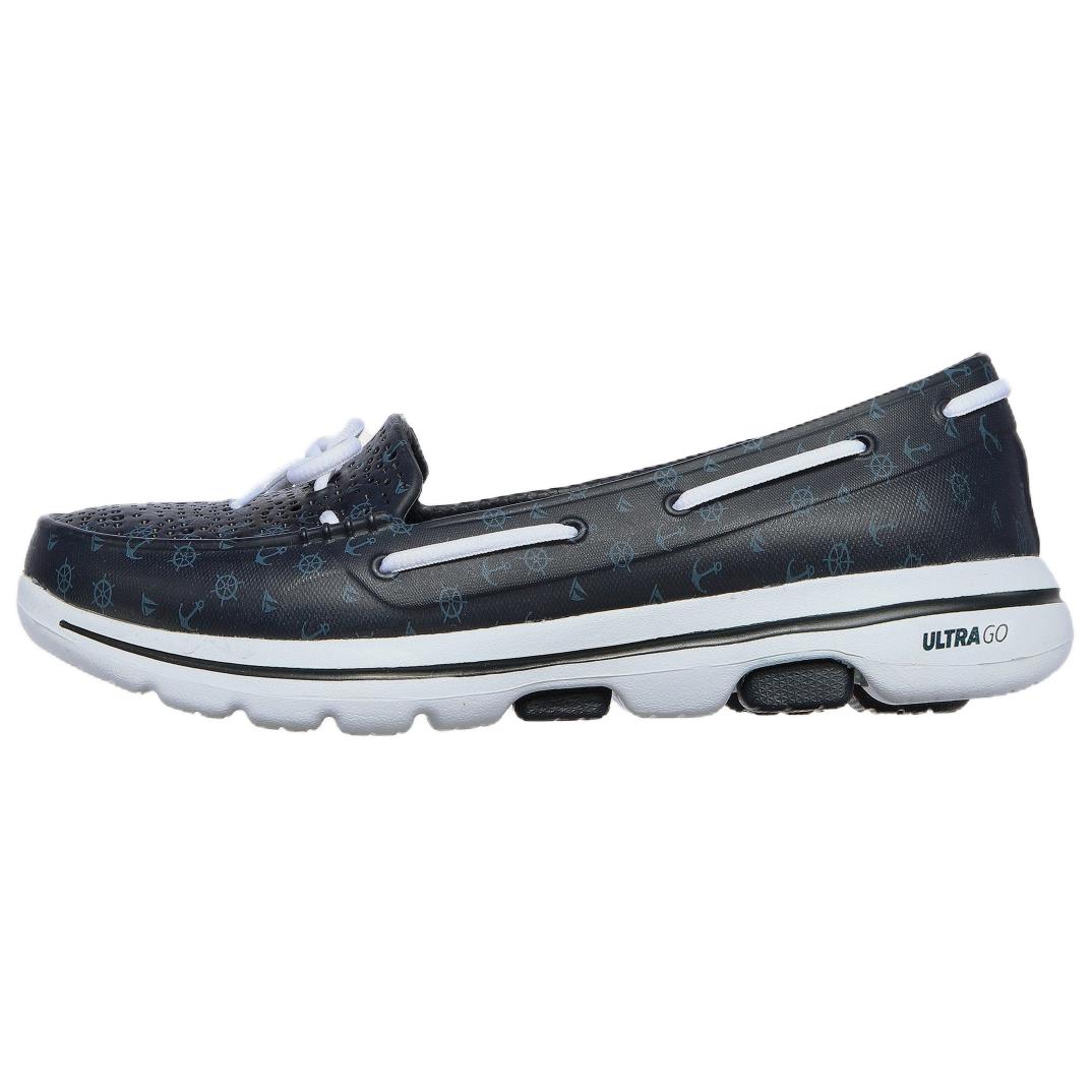 Skechers Go Walk 5 Cali Gear Comfortable Versatile Casual Shoes Women casual shoes Blue 111107-NVY 37
