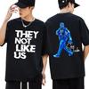 Kendrick Lamar Say Drake T-shirt They Not Like Us Men Trendy Hip Hop Tees Oversized Cotton T-shirts Fans Gifts Streetwear