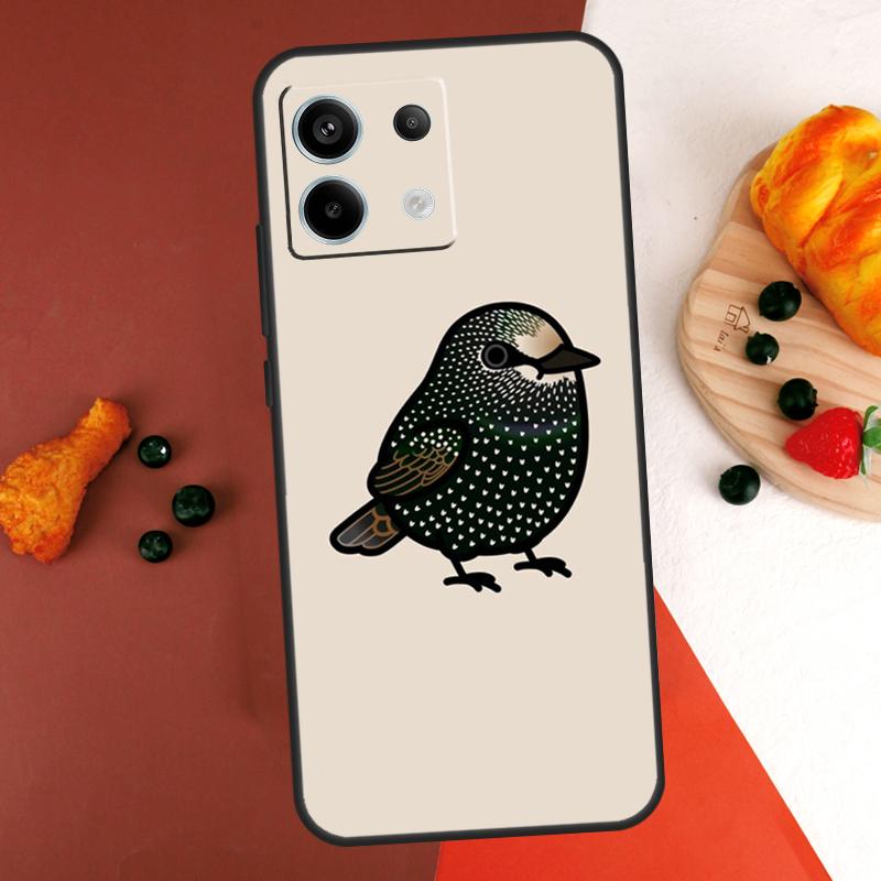 Chubby Bird Case For Xiaomi Redmi Note 14 9 10 11 12 13 Pro 9S 10S 11S 12S Redmi 13C 10C 12C 14C Coque