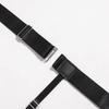 1 Pair Elastic Shirt Holder Stays Three Clip Thigh Suspender Garter Socks Fastener Clip  Men Women