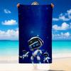 Quick Dry Beach Towel Astro Bot Pattern, Lightweight Absorbent Towel for Pool Beach Vacation Use