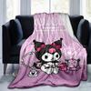 1pc. Kuromi Cute Cartoon Character Soft Warm Blanket for Home Office Outdoor Gift All Seasons