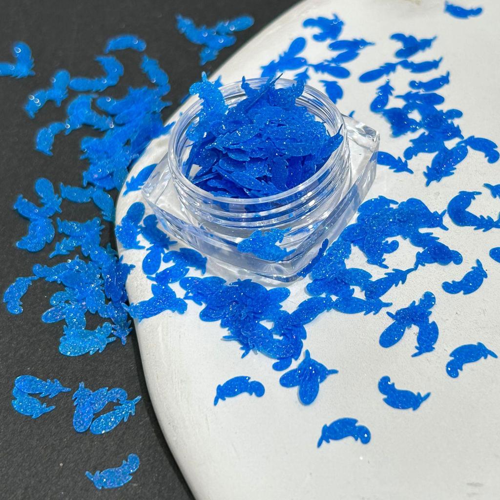 Aurora Borealis Reflective Crushed Diamond Nail Art Sequins Glitter Crystal Explosion 
