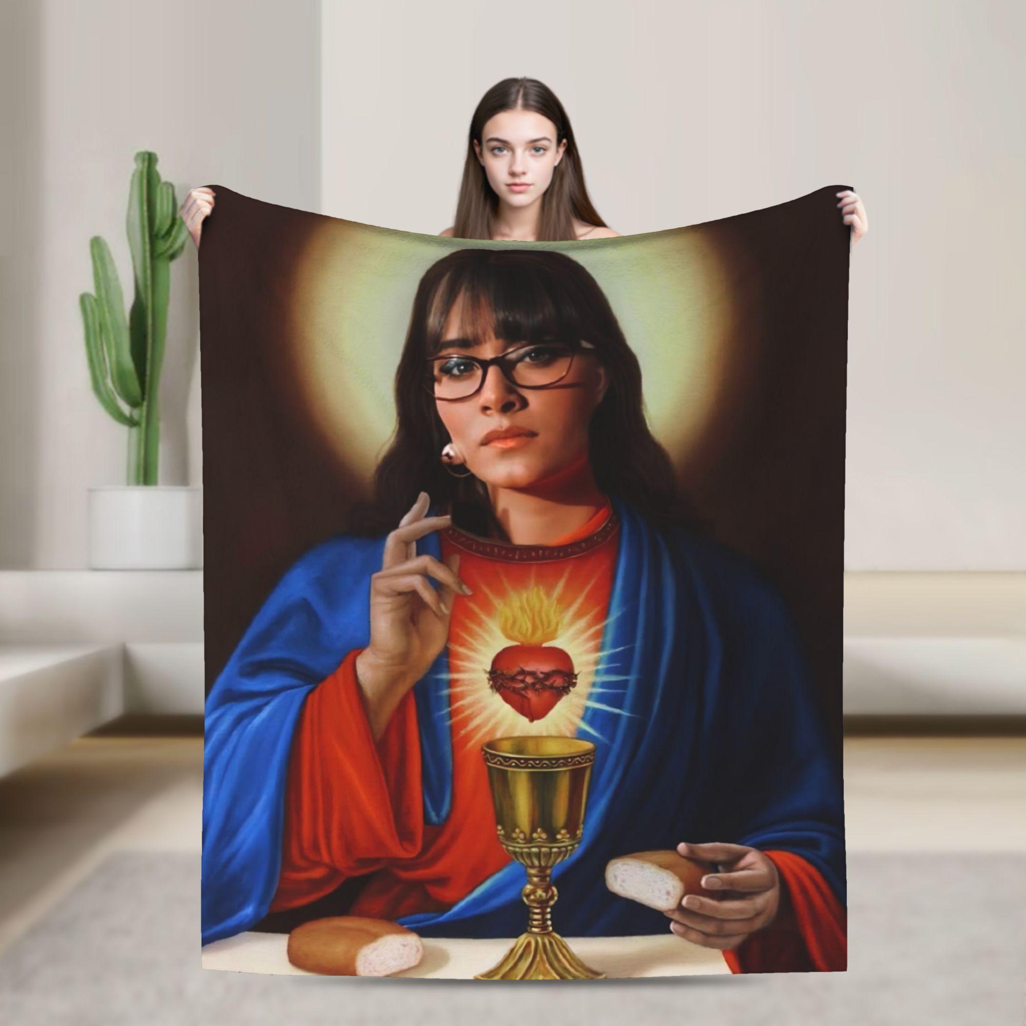 

Singer Aitana Cuarto Azul Blanket Multi-size Super Soft and Warm Throw Blankets for Sofa Couch and Bed 130x150cm