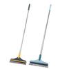 3 In 1 Floor Scrub Brush 180 Degree Rotatable Head Long Handle Floor Scraper Grout Cleaner for Home