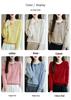 2025 Women's Hand-Crocheted Wool Sweater - Nine Roses Cardigan, Round Neck, Long-Sleeved Coat