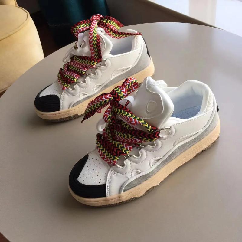 Retro Sportschuhe für Damen Allround Peitschen-Design Nischen-Sneaker Dropship