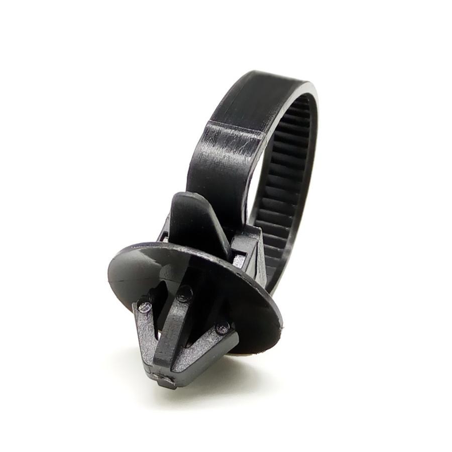 120 Pcs Car Door Panel Mixed Size Fastener Clip +50 Pcs Wrap Cable Fixed Clamp