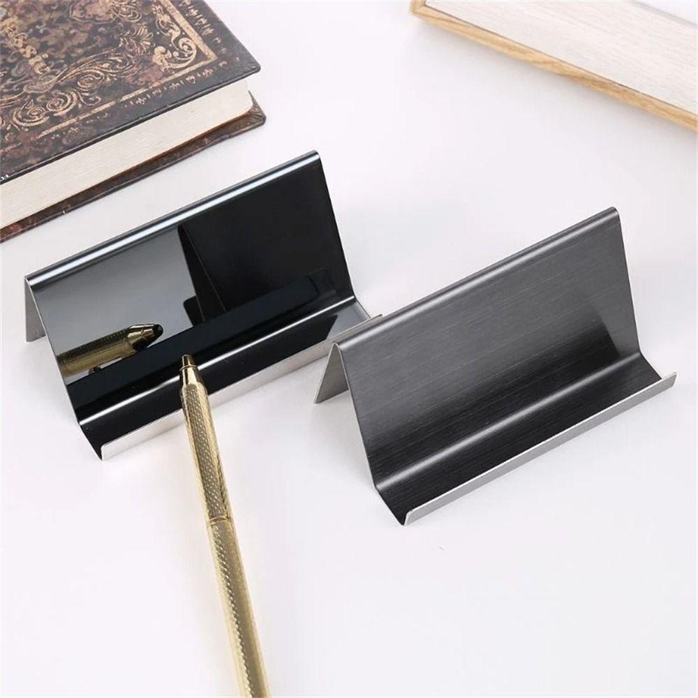 Holder Business Card Holder Name Card Display Stand Name Tag Display Rack Business Card Storage