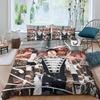 Michael Jackson Duvet Cover Pillowcase Bedding Set Adult Boy Girl Bedroom Decoration Children Gift Single Double Size