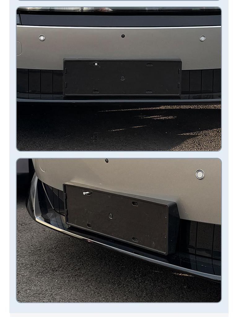 XPeng P7 Kennzeichenhalter, Vollschutzrahmen für Elektrofahrzeuge