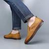 Scarpe Casual in Pelle Versatili da Uomo Primavera/Estate – Scarpe Eleganti Slip-On in Pelle Morbida con Suola Morbida