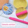 Fenrry 9pcs Knitting Tool  Soft Handle Aluminum Crochet Sweater Needle TPR DIY Craft Scarf Sewing Needles Knitting
