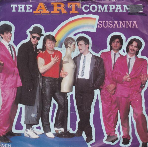 

7inch Record ART COMPANY - Susanna A4174 EPIC 1984 UK Rock Used