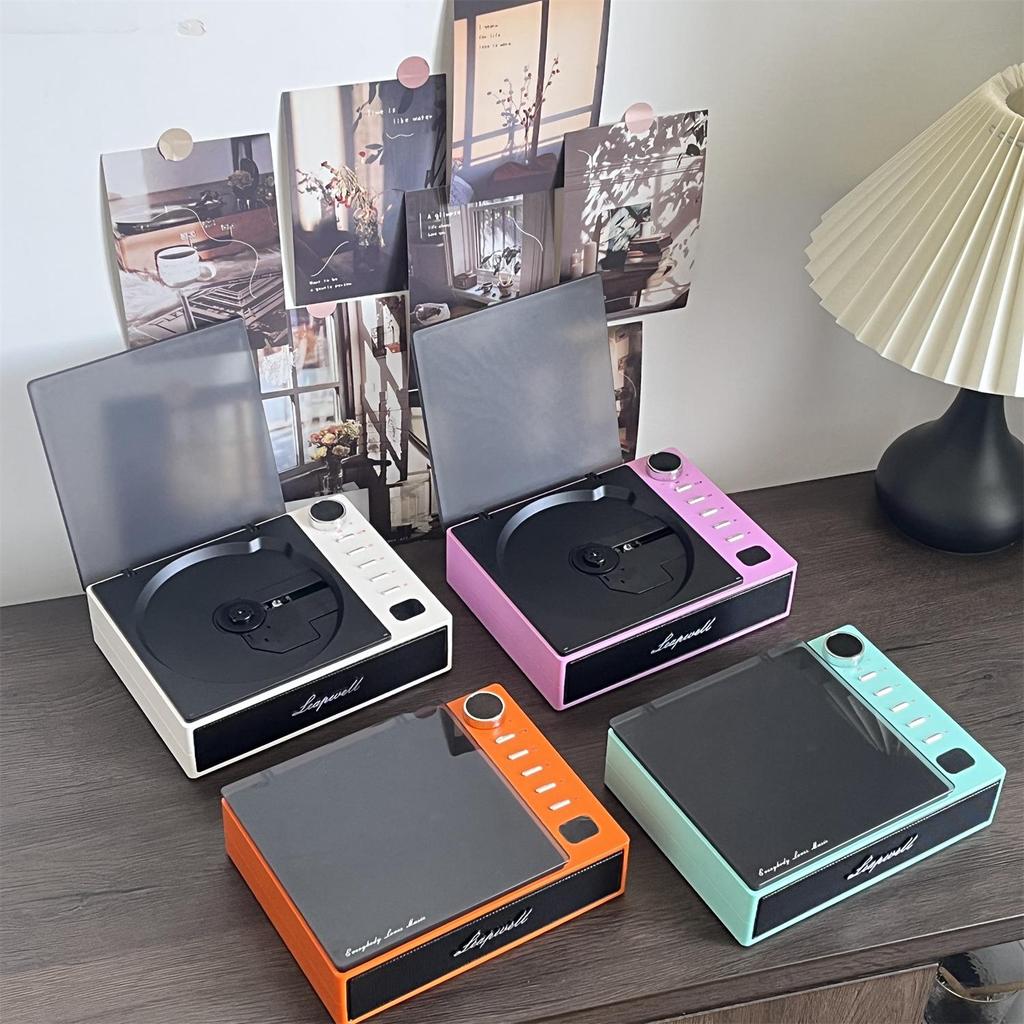Rechargeable Bluetooth CD Player & Speaker - High-Quality Sound, All-in-One, Perfect Birthday Gift