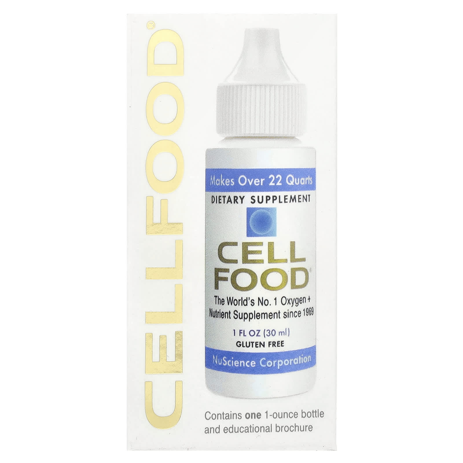 

Cellfood, Киснево-поживна добавка, 1 рідка унція (30 мл)