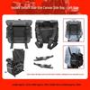 Universal Waterproof Canvas Side Bags for Wuji CU530 & CFMOTO CLC250 Motorcycles
