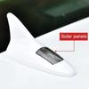 Truck Warning Flash Lamp Car Decorative Light Rear-end LED Flash Lights Solar Shark Fin Antenna