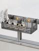 Outdoor Shoe and Clothes Drying Rack with Anti-Theft Window Hook