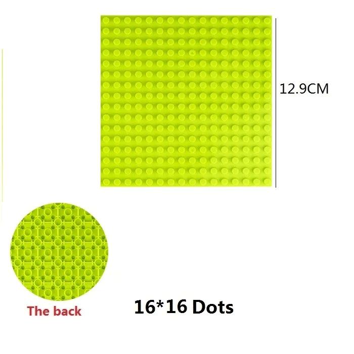 32x32 32x16 Dots Classic Building Blocks Base Plate MOC DIY Plastic Colorful Classic Brick Compatible for City Figures Kids Toy