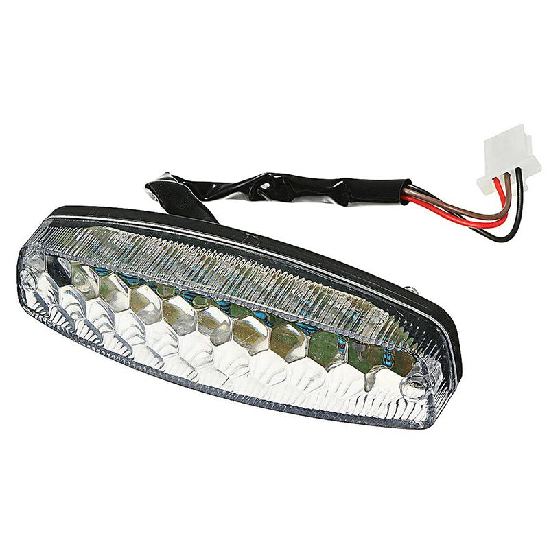 12V Motorcycle Quad Atv Dirt Bike Led Brake Stop Running Tail Light Universal