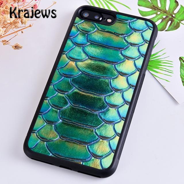 Krajews Snake skin texture Phone Case Cover For iPhone 17 Air 16 15 14 plus 11 12 13 pro max coque Shell Fundas
