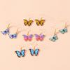 Cute Colorful Butterfly Drop Earrings for Women Girls Dangle Earrings Handmade Jewelry Gifts