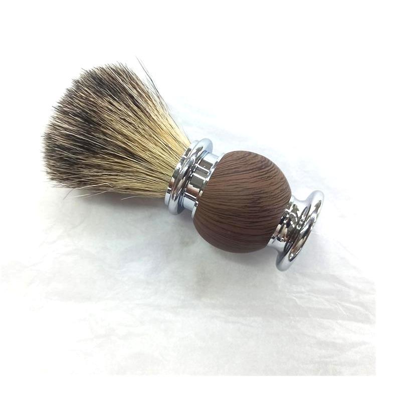 Beard & Facial Lathering Brush - Badger Hair Cleansing & Shaving Tool Nylon Badger Hair
