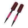 2Pcs Round Hair Comb Ergonomic Handle Portable Practical Even Heat Dissipation Hair Styling Round