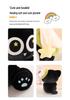 Luo Xiaohei Plush: Big-Eyed Black Cat Figure Gift