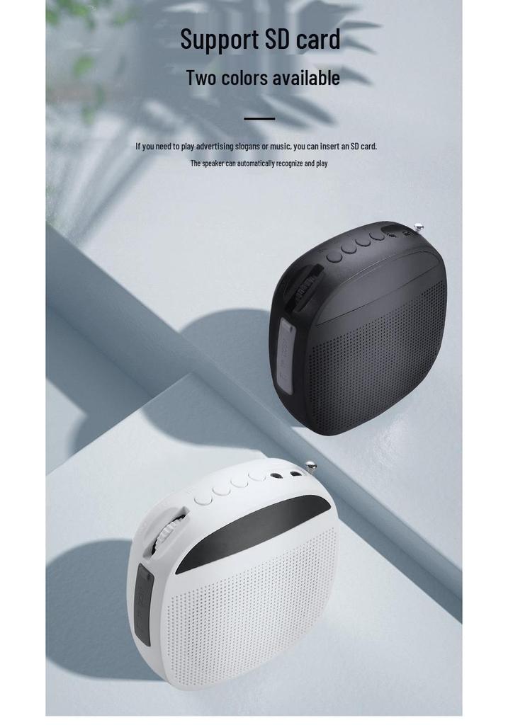 High-Power Wireless Bee Megaphone Headset for Teachers and Tour Guides