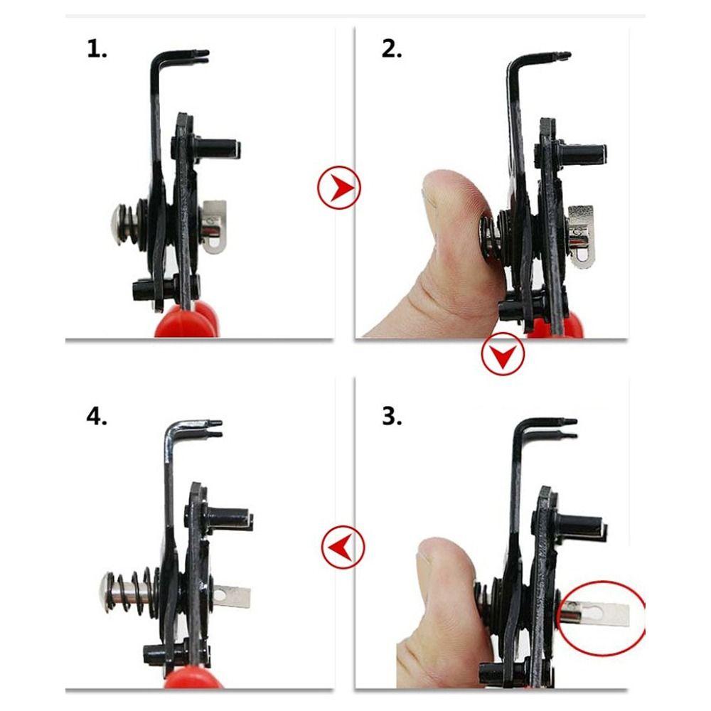 4-in-1 Circlip Plier Carboon Steel Multifunctional Snap Ring Pliers Set Anti Slip Easy To Operate Retaining Ring Pliers