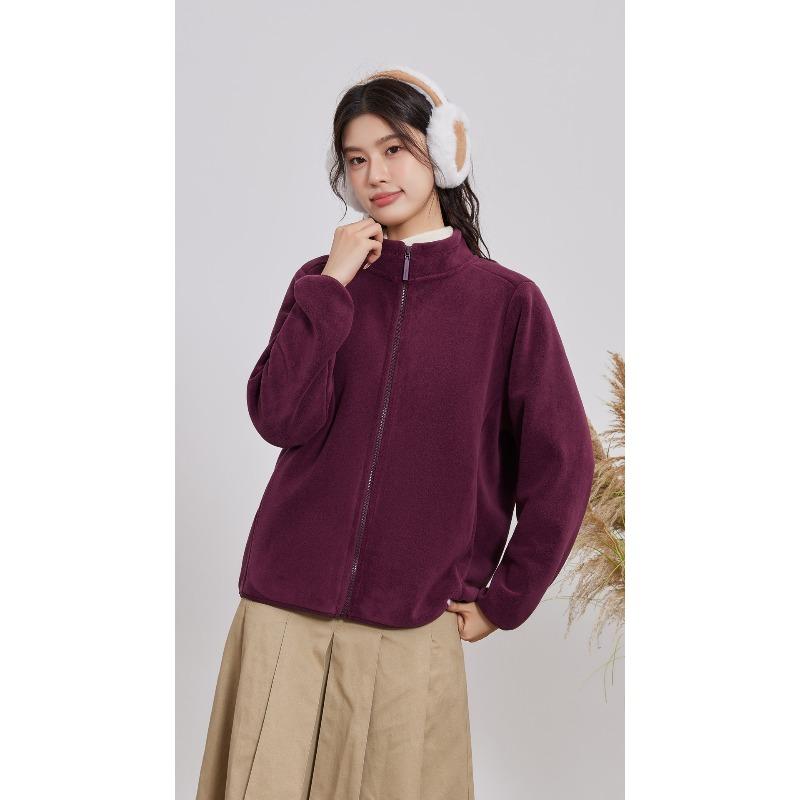 Women Fleece Jackets Sweatshirts Winter Coats Camping Hiking Jacket Outdoor Windproof Warm Clothes
