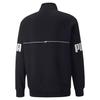 Puma Logo Pullover Comfortable Fashion Half-Zip Sweatshirt Men Sweatshirt Black 686058-01