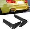Carbon Fiber Rear Bumper Spoiler Trims Corner Anti Crash Cornerite Valance Flaps Fits for F80 M3