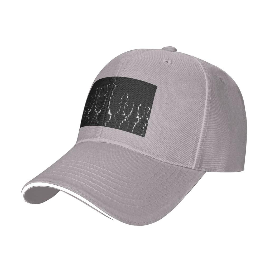 Black King Chess Thechessboard Cap Casual Baseball Caps Adjustable Hat Hip Hop Summer Unisex Baseball Hats Customizable
