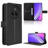 For Realme P3 Pro 5G Leather Wallet Case with Strap Diamond Texture Phone Cover