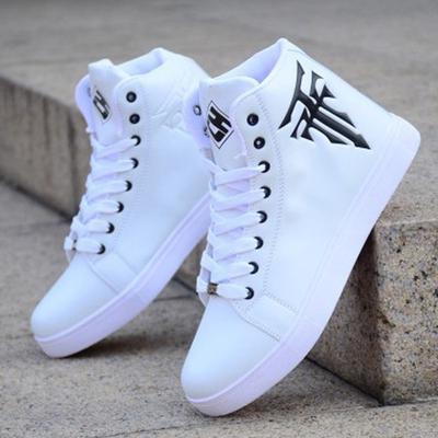 Men Casual Shoes Canvas Botas Comfortable Sneakers High Top High top adidas | Top shoes for men, Comfortable mens shoes