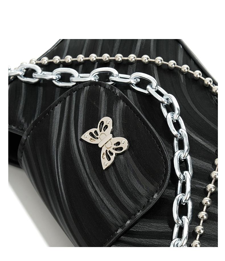 Trendy 2025 Women's Baguette Underarm Bag with High-End Texture and Niche Design