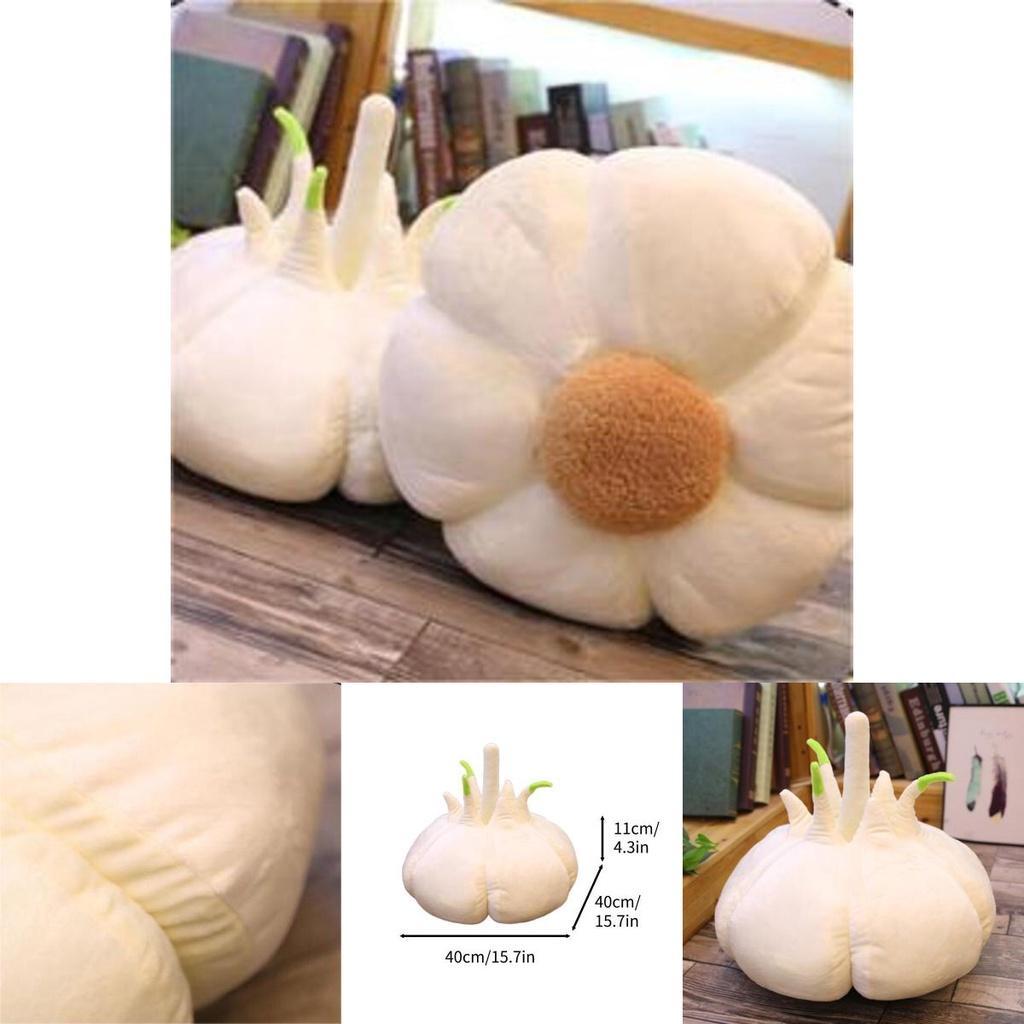 Süßes Plüsch-Knoblauch-Spielzeug, weich und zum Kuscheln!