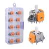 10PCS Replacement Hall Effect Joystick 3D Analog Sensor Thumb Stick Rocker Module for PS5/PS4/Xbox Switch Controller Repair Part
