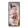 Christmas Snowman Phone Case Cover for Redmi 14C 10C Note 15 14 13 12 10 11 K40 Pro Plus 5G Shockproof Soft TPU Shell Funda Bag