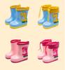 Toddler Girl Rainboots Classic Waterproof Children'S Shoes Kids Rain Boots Pvc Rubber Boots Kids Baby Water Shoes Boy Rain Boots
