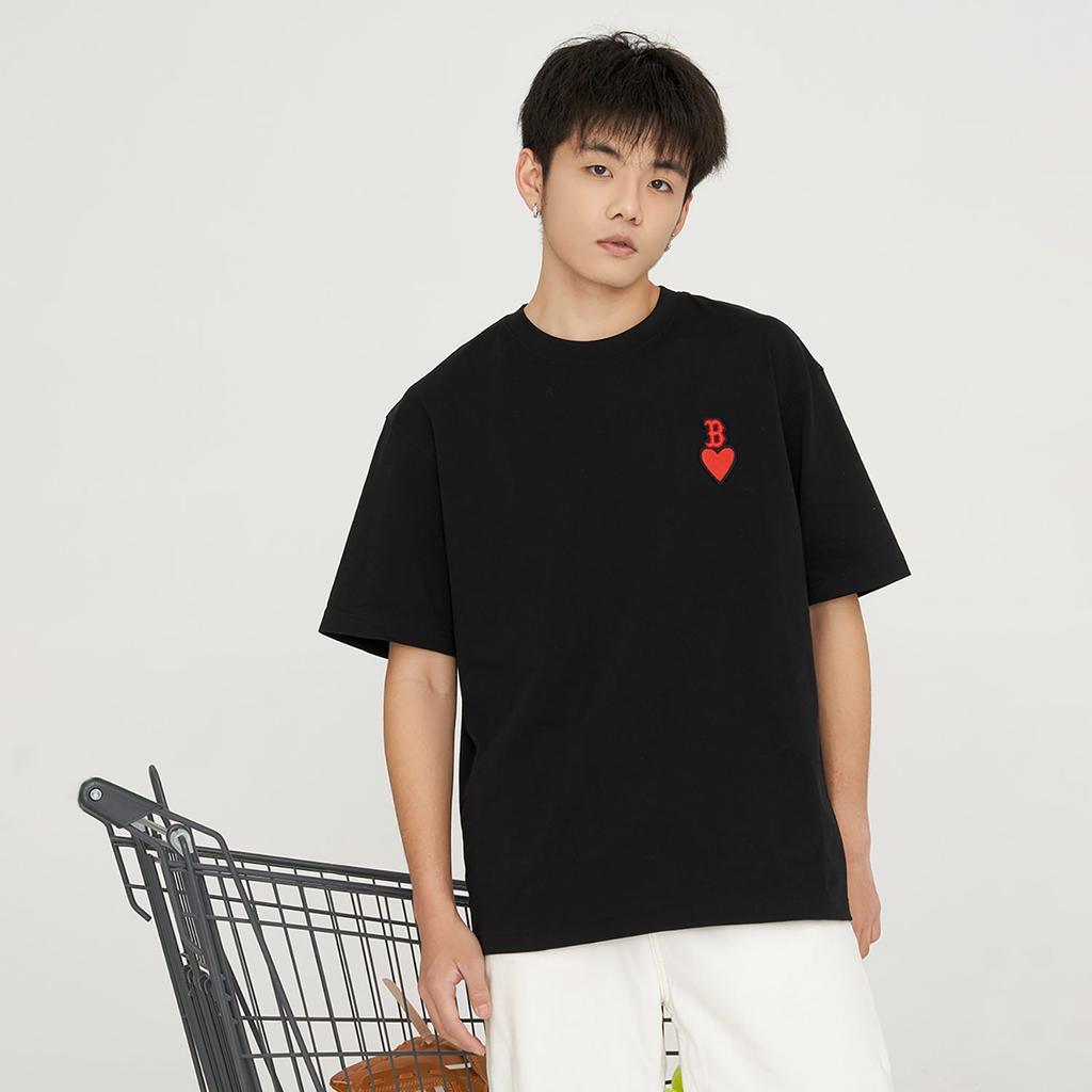MLB SS23 Set-in Sleeve T-Shirt Unisex Black 3ATSH0133-43BKS