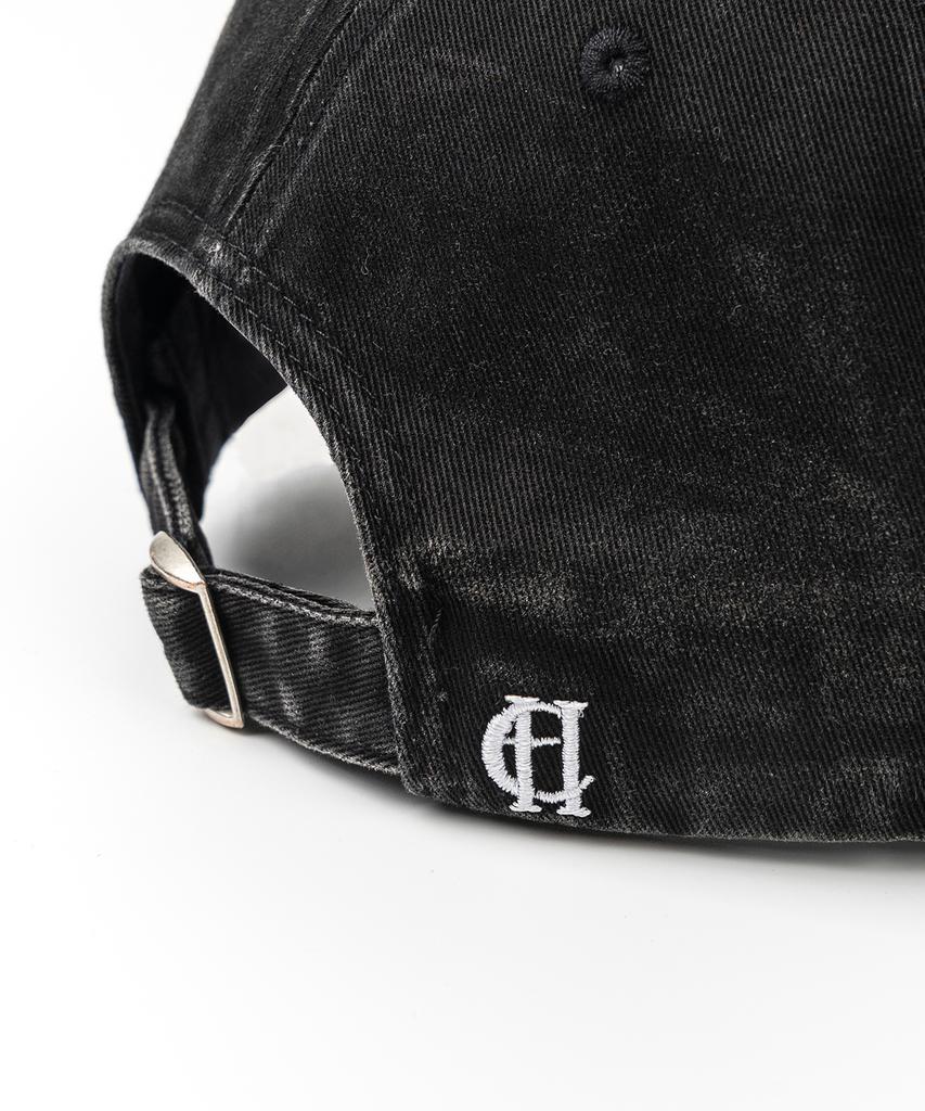 EXPRESSHOLIDAY Nostalgia Washed Ball Cap_Black