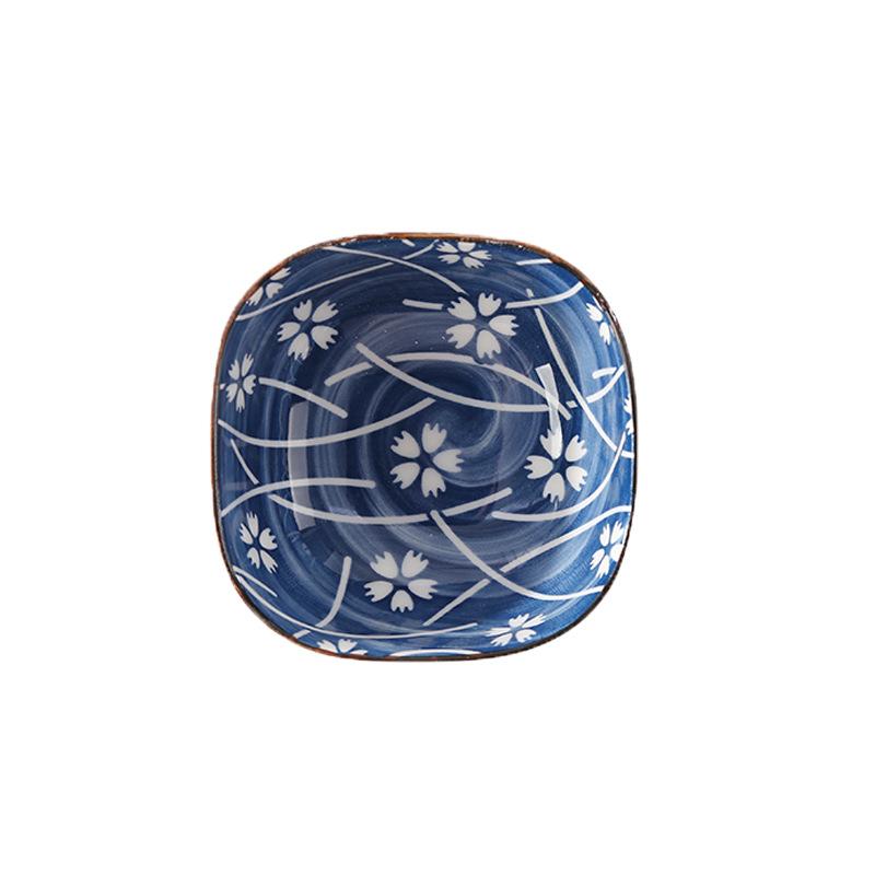 Japanische Mini Keramikteller Grill Schälchen Sashimi Sushi Sojasauce Schalen Zuhause Schreibtisch Snack Obst Dessert Teller