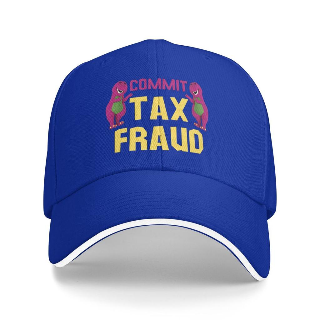 Unisex Baseball Hats Retro Commit Tax Fraud Funny Outdoor Streetwear Summer Sports Baseball Caps Hip Hop Cap Casquette Hats